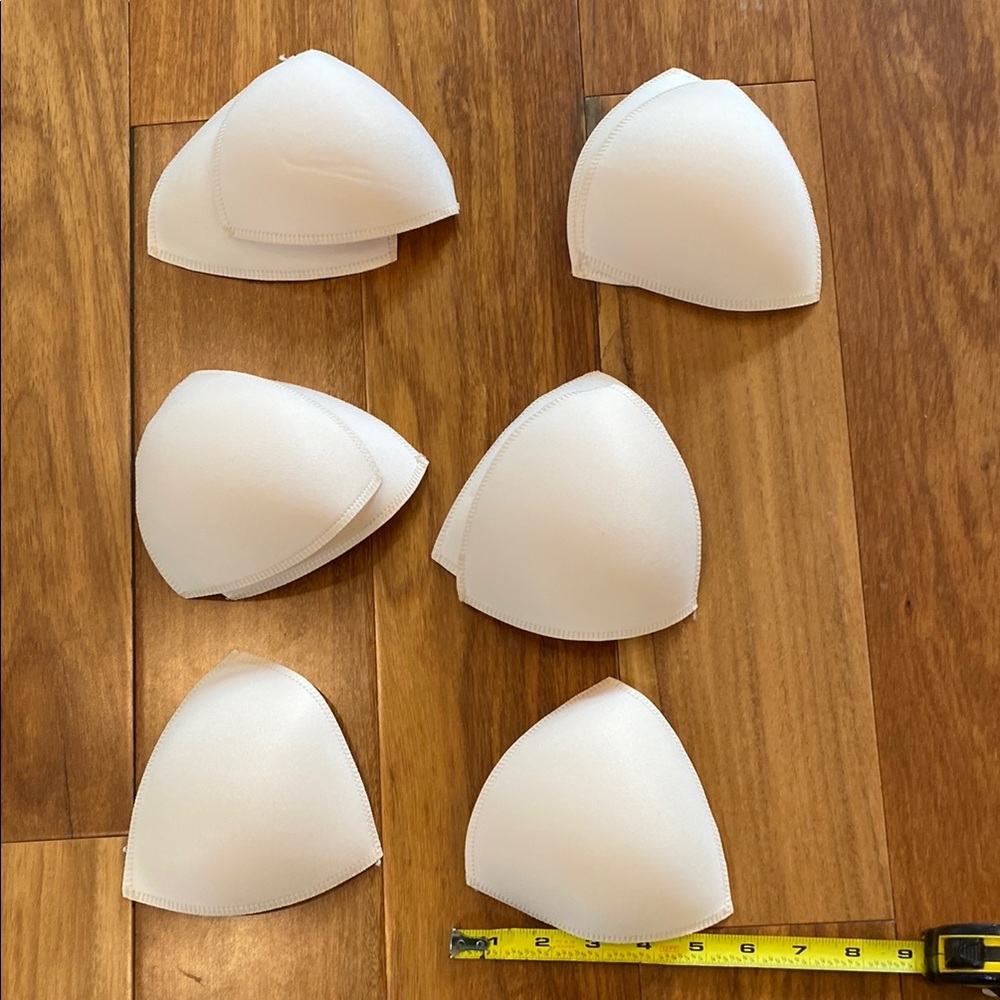 Light beige Bra Inserts first package